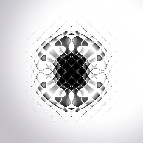 Black and white diamond
