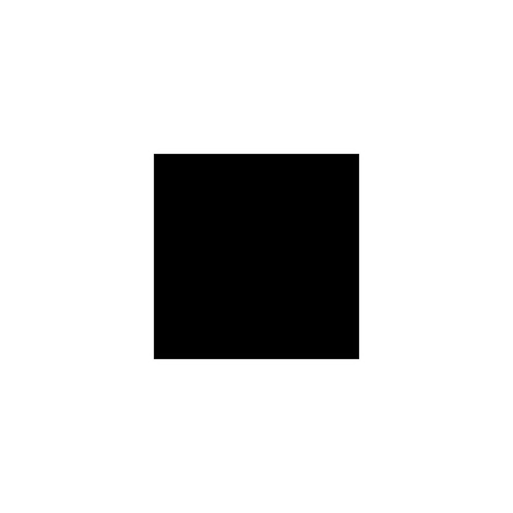 The starting point: a black square on white